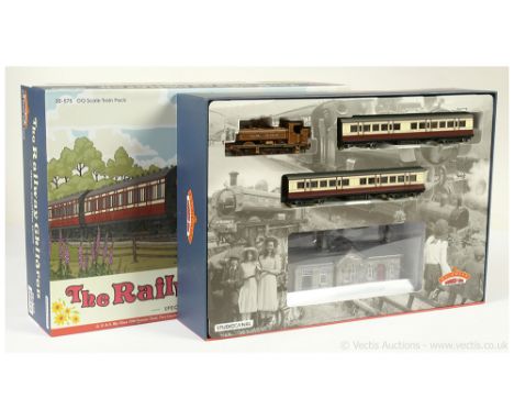 Bachmann OO Gauge 30-575 "The Railway Children" Limited Edition train set containing 0-6-0 GNSRY lined brown livery Pannier T