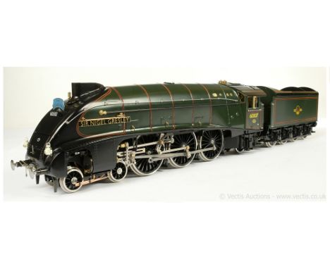 Aster for Fulgurex Gauge 1 4-6-2 Loco and Tender BR lined green A4 Class "Sir Nigel Gresley" No.60007, Live Steam. Finished i