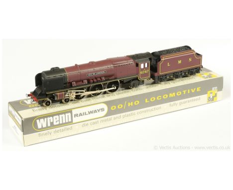 Wrenn W2242 2-6-4 LMS lined maroon Princess Coronation Class Loco No.6247 "City of Liverpool" and fitted with large scale dri