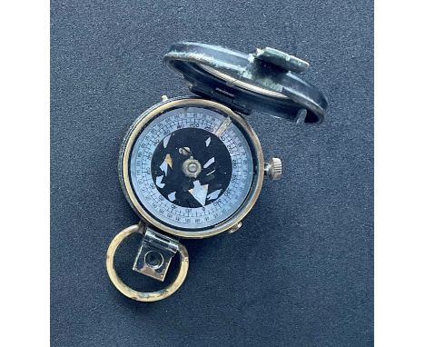 World War I army compass issued to Ivan Donald Margary. Born in 1896, the son of Colonel Alfred Robert and Lillian Margary. H