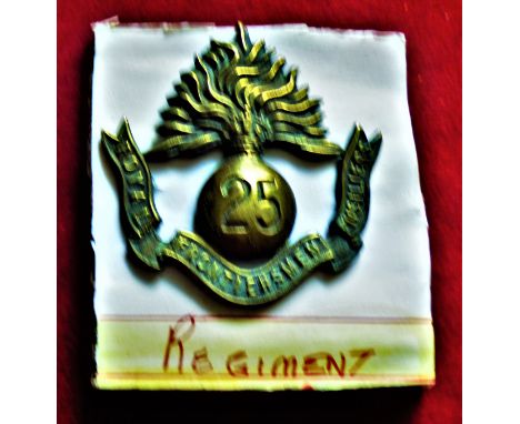 The Royal Fusiliers (City of London Regiment) 25th Battalion (Frontiersmen) army unit raised in the First World War, (Gilding