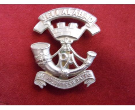 Somerset Light Infantry 1st Volunteer Battalion (Bath) WWI Cap Badge, slider. 