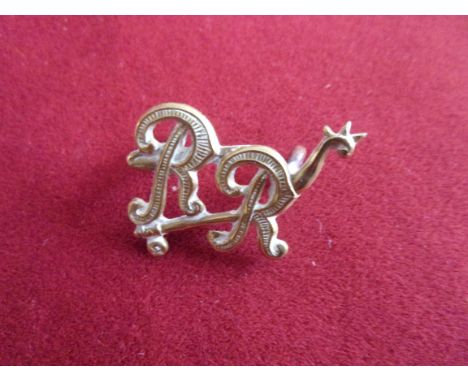 The City of London Yeomanry (Rough Riders) Other Ranks Cap Badge (Brass), two lugs. K&amp;K: 2320