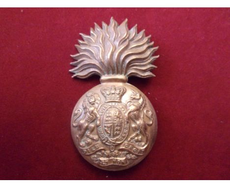 The Royal Scots Fusiliers Victorian Glengarry Badge (Gilding-metal) Two lugs. K&amp;K: 619.