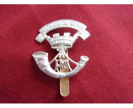 Prince Albert's (Somerset Light Infantry) 4th and 5th Battalions WWI Territorial Cap Badge (White-metal), slider. K&amp;K: 17