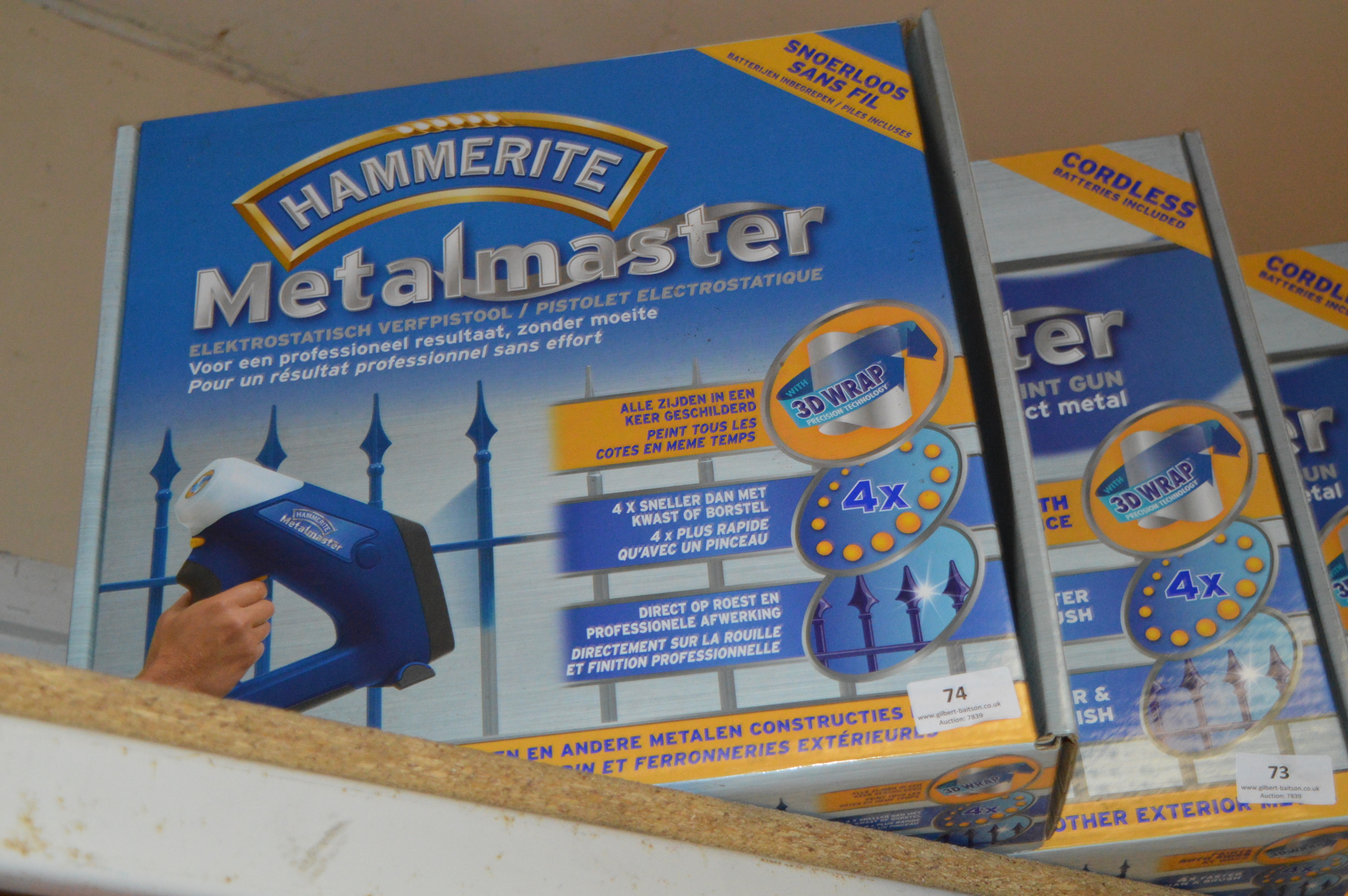 Hammerite Metal Master Cordless Spray Gun