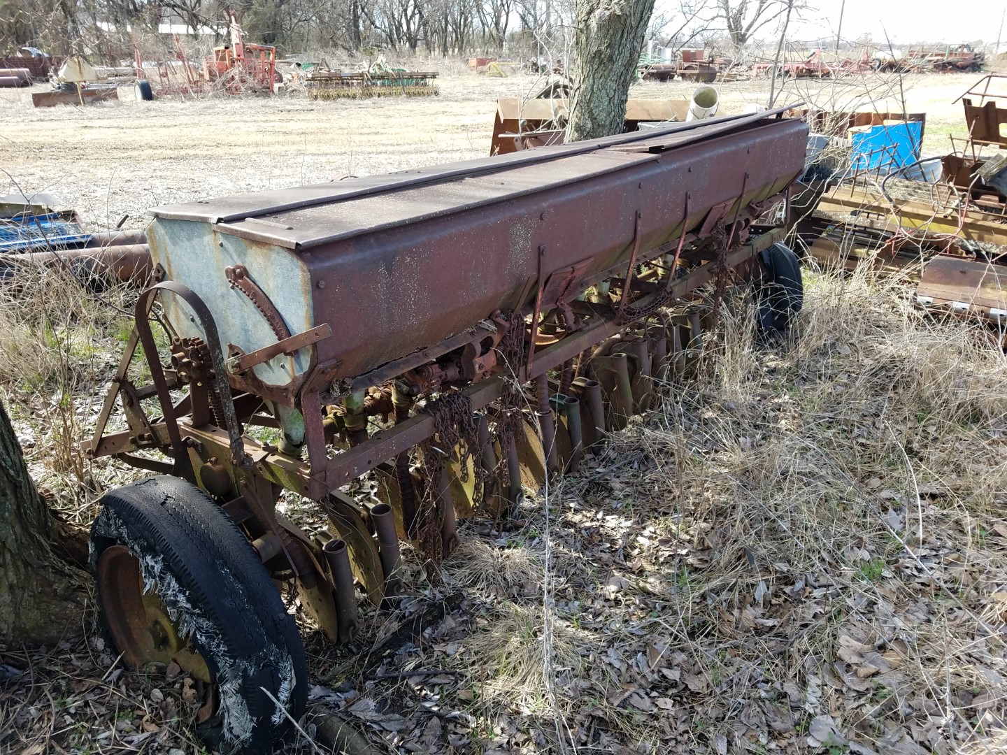 Vintage International Harvester 16Row Grain Drill