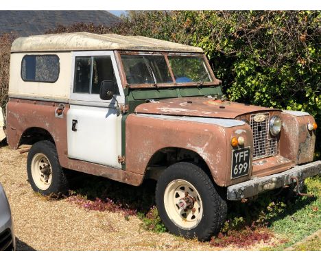 1962 Land Rover Series 2a Registration number YFF 699 Galvanised chassis, good bulkhead and straight panels Plenty of patinaW