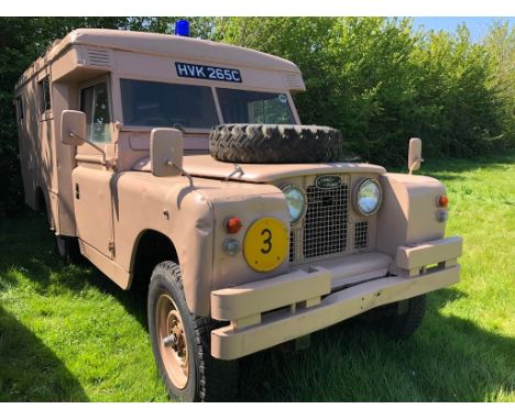 1965 Land Rover Series 2 Marshall Ambulance Registration number HVK 265C Relatively original and unmolestedOriginal 2 1/4 pet