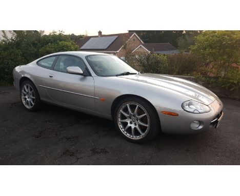 2002 Jaguar XK8 CoupeRegistration Number XK02 BOBMOT expires February 2022Metallic silver & black leatherFirst owner Gary Kem