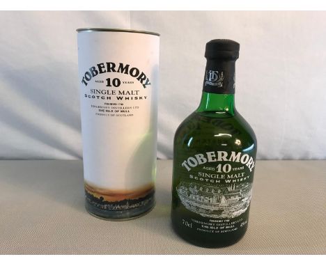 Tobermory, 10 year single malt scotch whisky, discontinued bottling, full & sealed (70cl) 