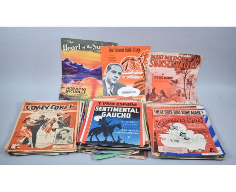 A Collection of Vintage Sheet Music 