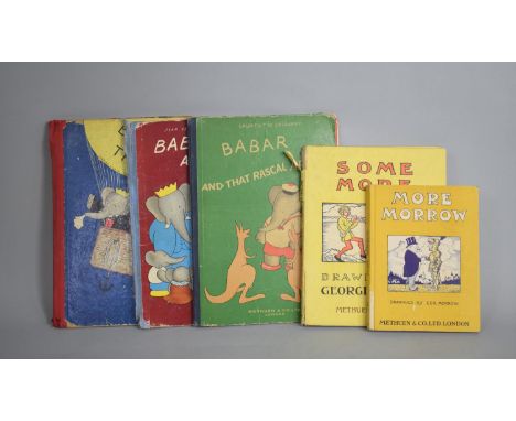 A Collection of Vintage Books to Include More Morrow, A Book of Drawings by George Morrow, Some More Drawings by George Morro