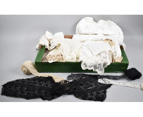 A Collection of Vintage Lace etc 