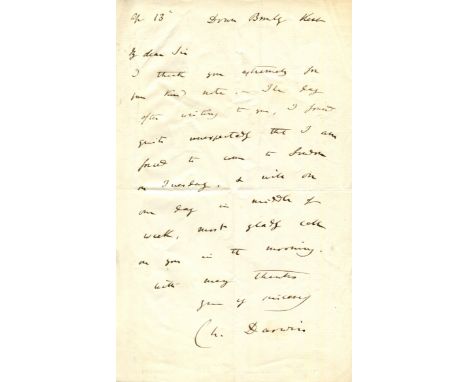 DARWIN CHARLES: (1809-1882) English naturalist, famous for his theory of evolution published in On the Origin of Species (185