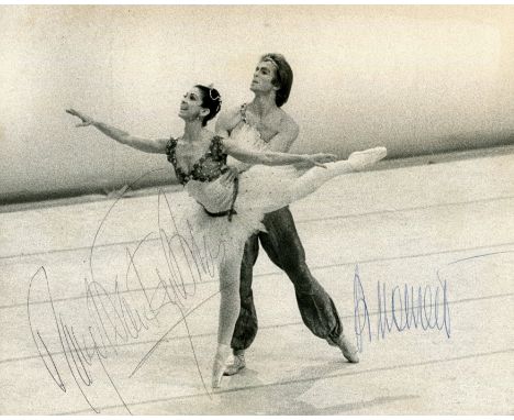 FONTEYN &amp; NUREYEV: FONTEYN MARGOT (1919-1991) English ballerina &amp; NUREYEV RUDOLF (1938-1993) Soviet ballet dancer. A 