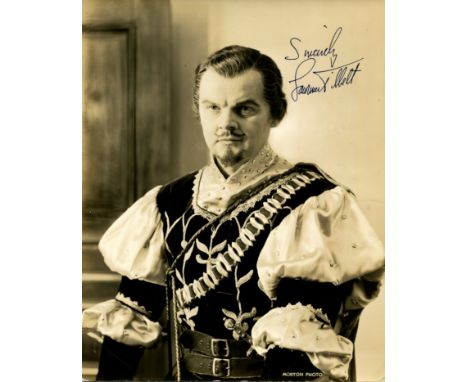 TIBBETT LAWRENCE: (1896-1960) American opera singer. An excellent vintage signed sepia 7.5 x 9.5 photograph of the baritone s