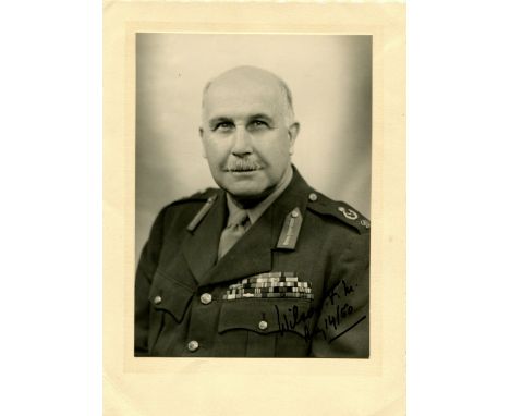WILSON HENRY: (1881-1964) British Field Marshal who served as General Officer Commanding-in-Chief British Troops in Egypt 193