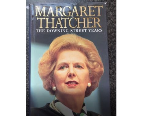 THATCHER MARGARET: (1925-2013) British Prime Minister 1979-90. Book signed, being a hardback edition of The Downing Street Ye