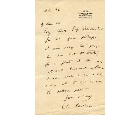 ‘I was able to examine well the doubtful point’DARWIN CHARLES: (1809-1882) English naturalist, famous for his theory of evolu