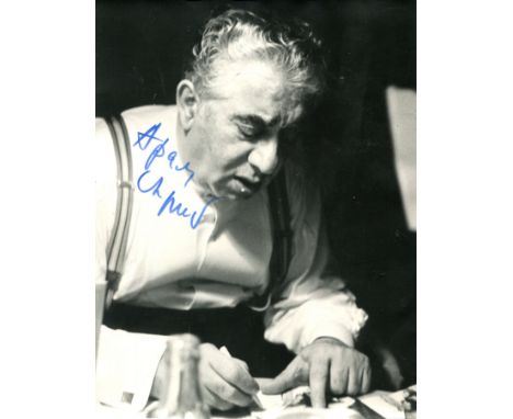 KHACHATURIAN ARAM: (1903-1978) Armenian Composer. Regarded as one of the main Soviet Composers. Vintage signed 7 x 9 photogra