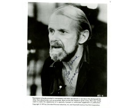 FOSSE BOB: (1927-1987) American actor, choreographer, dancer and film & stage director, Academy Award winner. Signed and insc