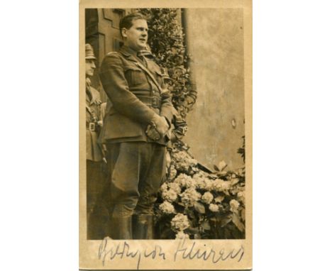 SCHIRACH BALDUR VON: (1907-1974) Nazi German politician who served as the Nazi Party national youth leader and head of the Hi