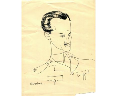 SEARLE RONALD: (1920-2011) English artist, satirical cartoonist &amp; illustrator, the creator of St. Trinian's School. A goo