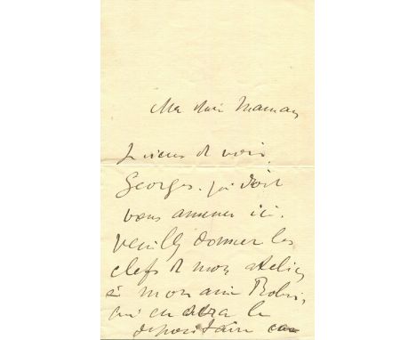               `Only he, knows the depths of my workshop´TOULOUSE-LAUTREC HENRI DE: (1864-1901) French Painter, Printmaker and