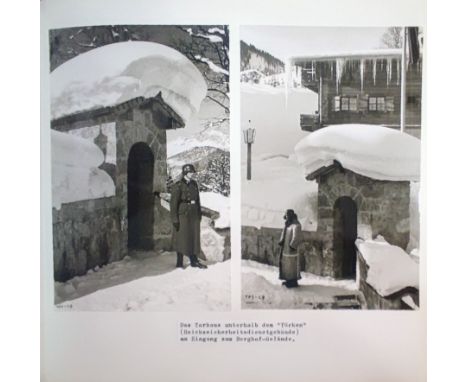 [HITLER ADOLF]: (1889-1945) Fuhrer of the Third Reich 1933-45. An interesting presentation album containing over 180 photogra