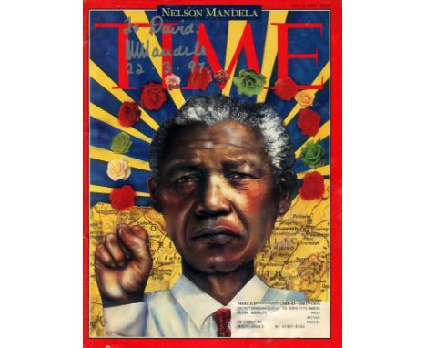 MANDELA NELSON: (1918-2013) South African anti-apartheid revolutionary and political leader who served as the first President