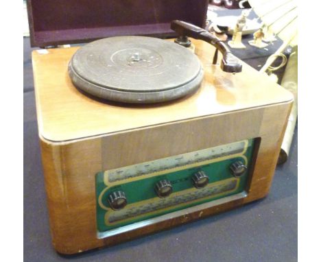 FULLTONE RECORD PLAYER. Fullotone record player and radio