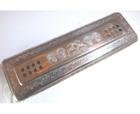 HOHNER ECHO HARMONICA. Vintage Hohner of Germany echo harmonica in original box