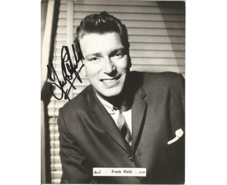 Frank Ifield Singer Signed Vintage Brel Photo. Good condition. All autographs come with a Certificate of Authenticity. We com