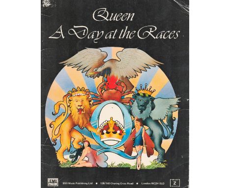 Queen- Day At The Races Original Music Score Sheet. 28 pages in total. 10 songs, 10 song sheets. Superb Item. Good condition.