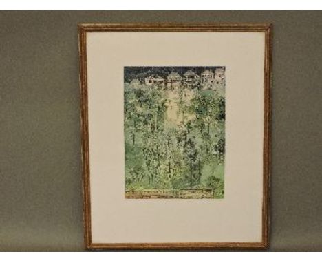 Brend HarhillTHE GULLYColoured lithograph, signed and dated 1984 and numbered 62/15039 x 29cm
