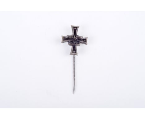 A Second World War German 'Stalingrad' Veteran Stick Pin marked to reverse 'Ges. Gesche' 50mm long