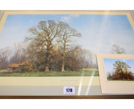 David Shepherd (b.1931)'Last Leaves of Autumn' Limited edition print no 143/850Signed in pencil 36cm x 54cm With 'David Sheph