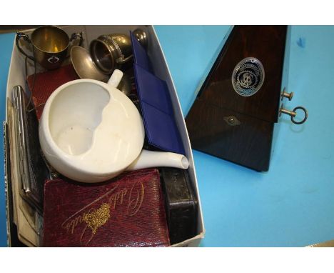 Metronome, walking cane etc.