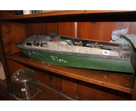 Model steam launch