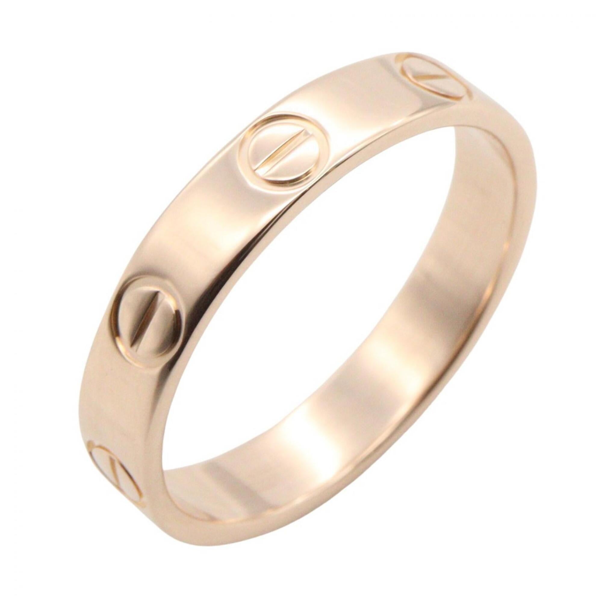 Cartier Mini Love Ring, 18K Pink Gold (PG), Women\'s Jewelry, Tone