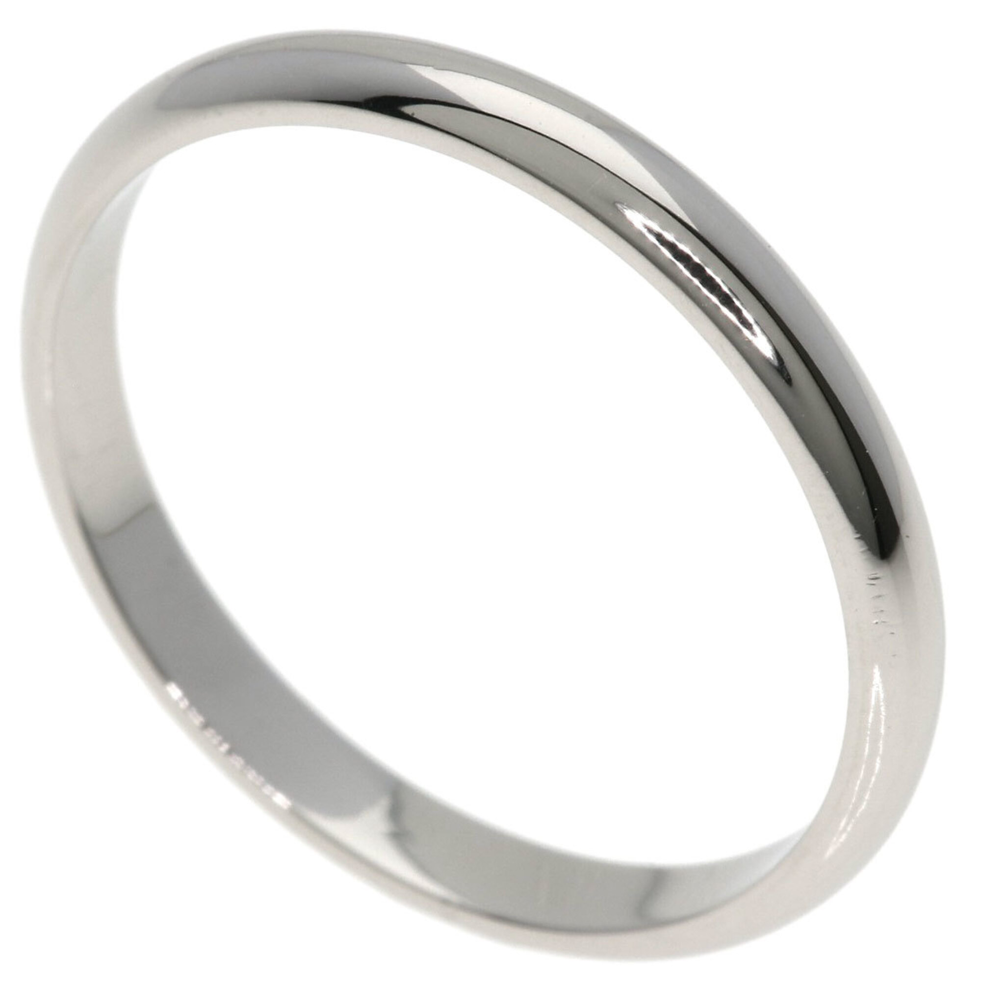 Cartier Wedding Ring #56, Platinum PT950, Women\'s, CARTIER