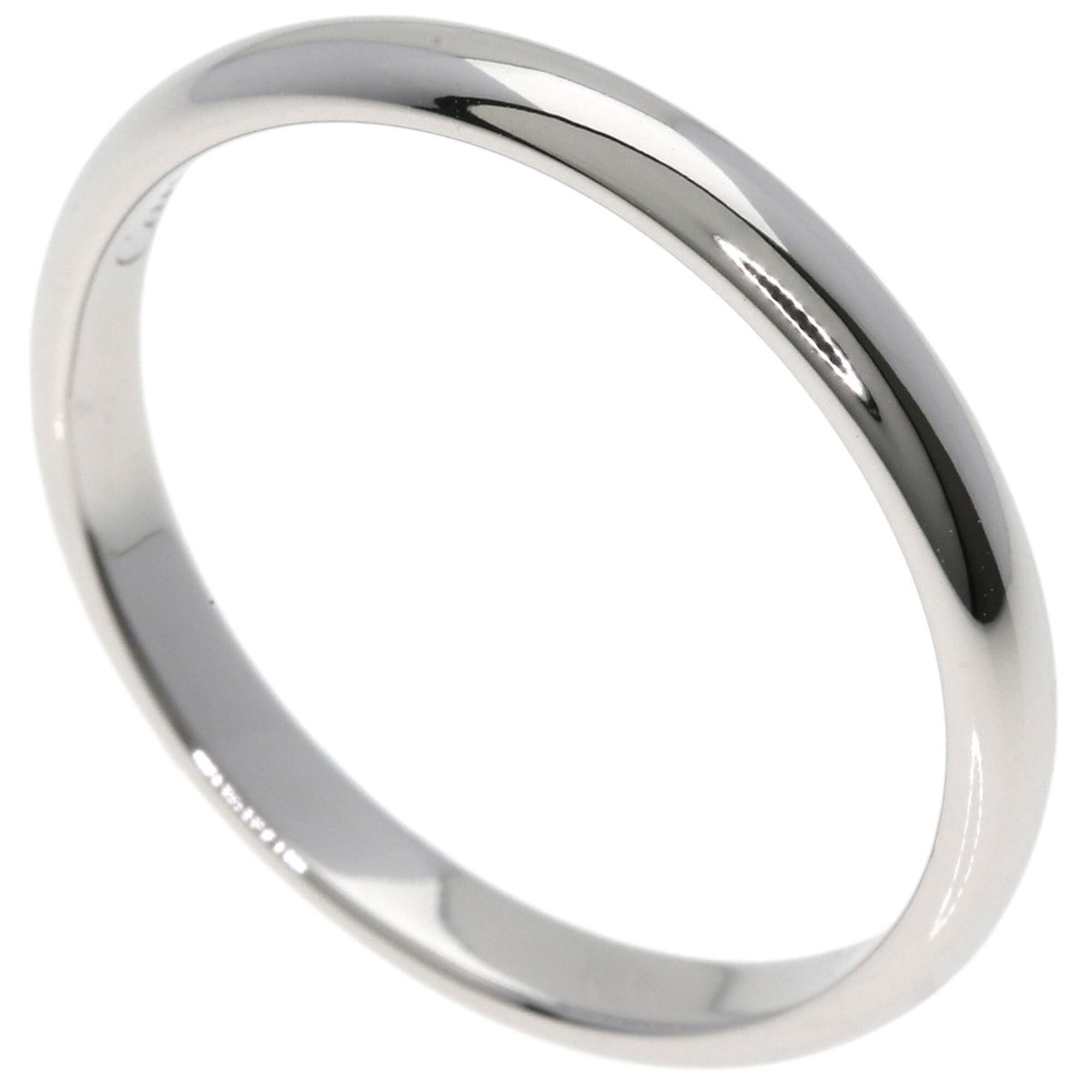 Cartier Wedding Ring #54, Platinum PT950, Women\'s, CARTIER