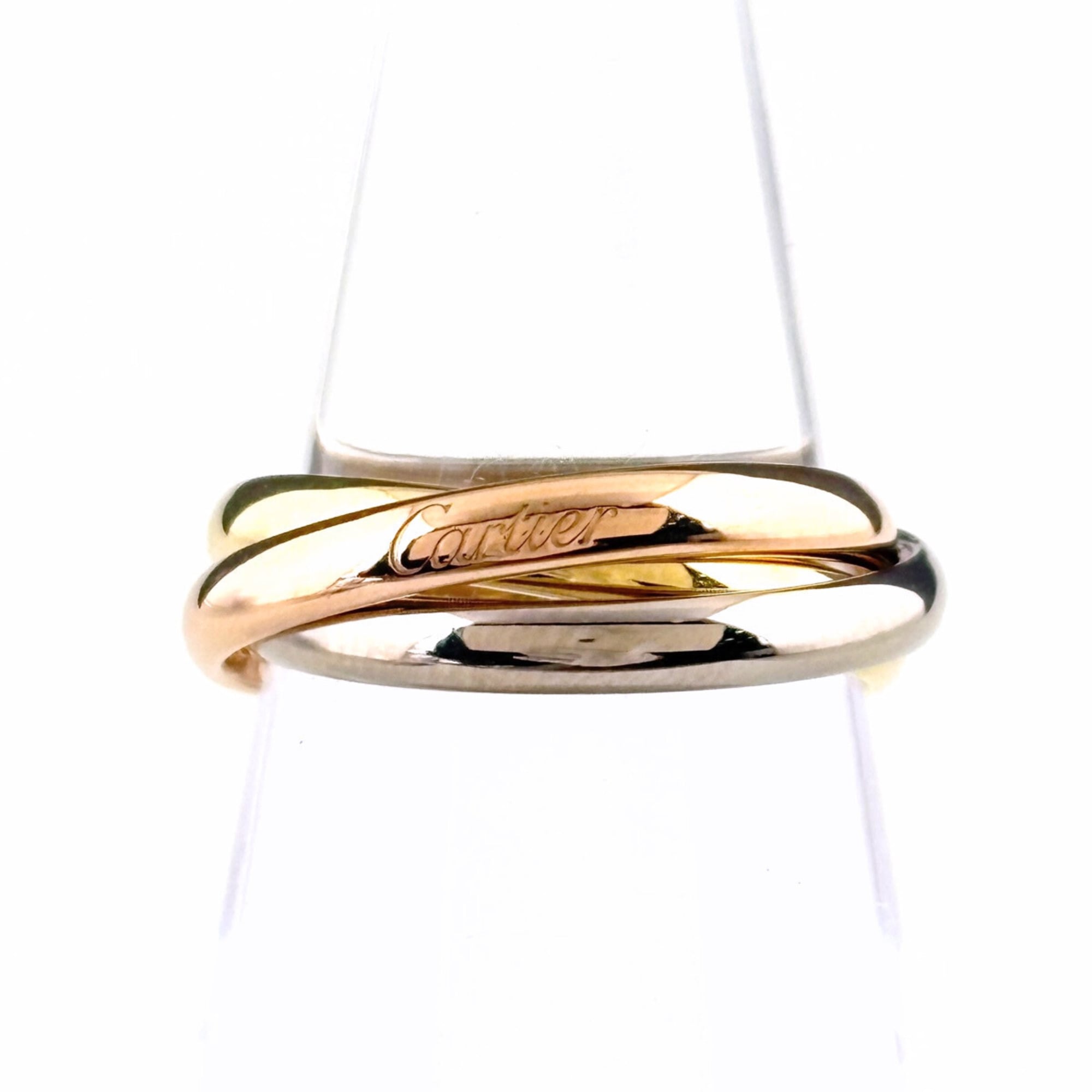 Cartier Trinity Ring in Yellow Gold, Pink and White 750mm, for Women