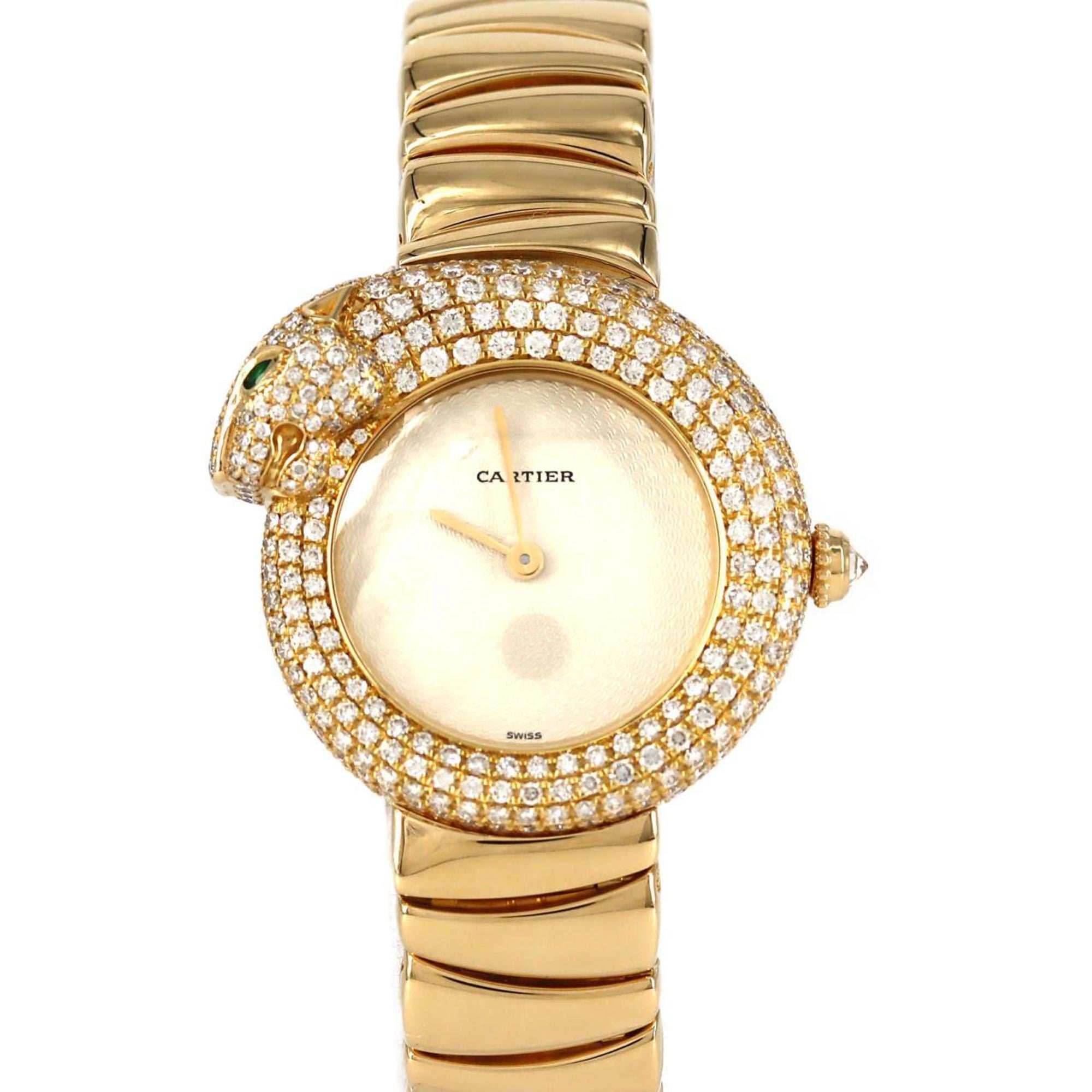 Cartier Panthre 1925 YG 5D WF3175R4 Quartz Watch