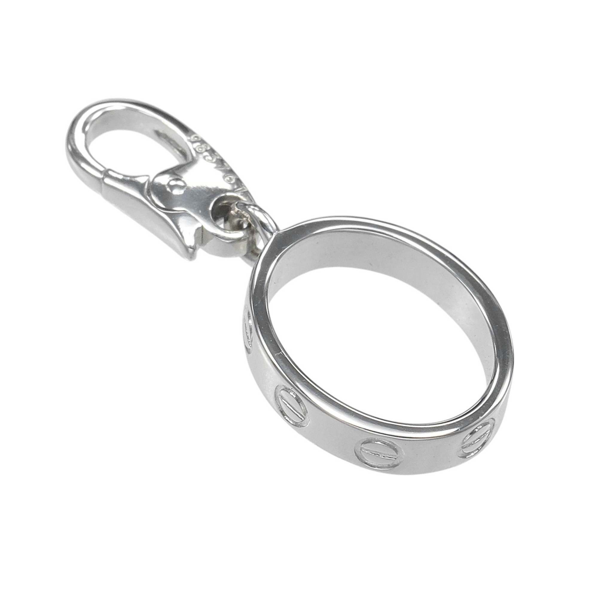 Cartier Love Baby Charm Pendant Top, 18K White Gold, Approx. 2.34g