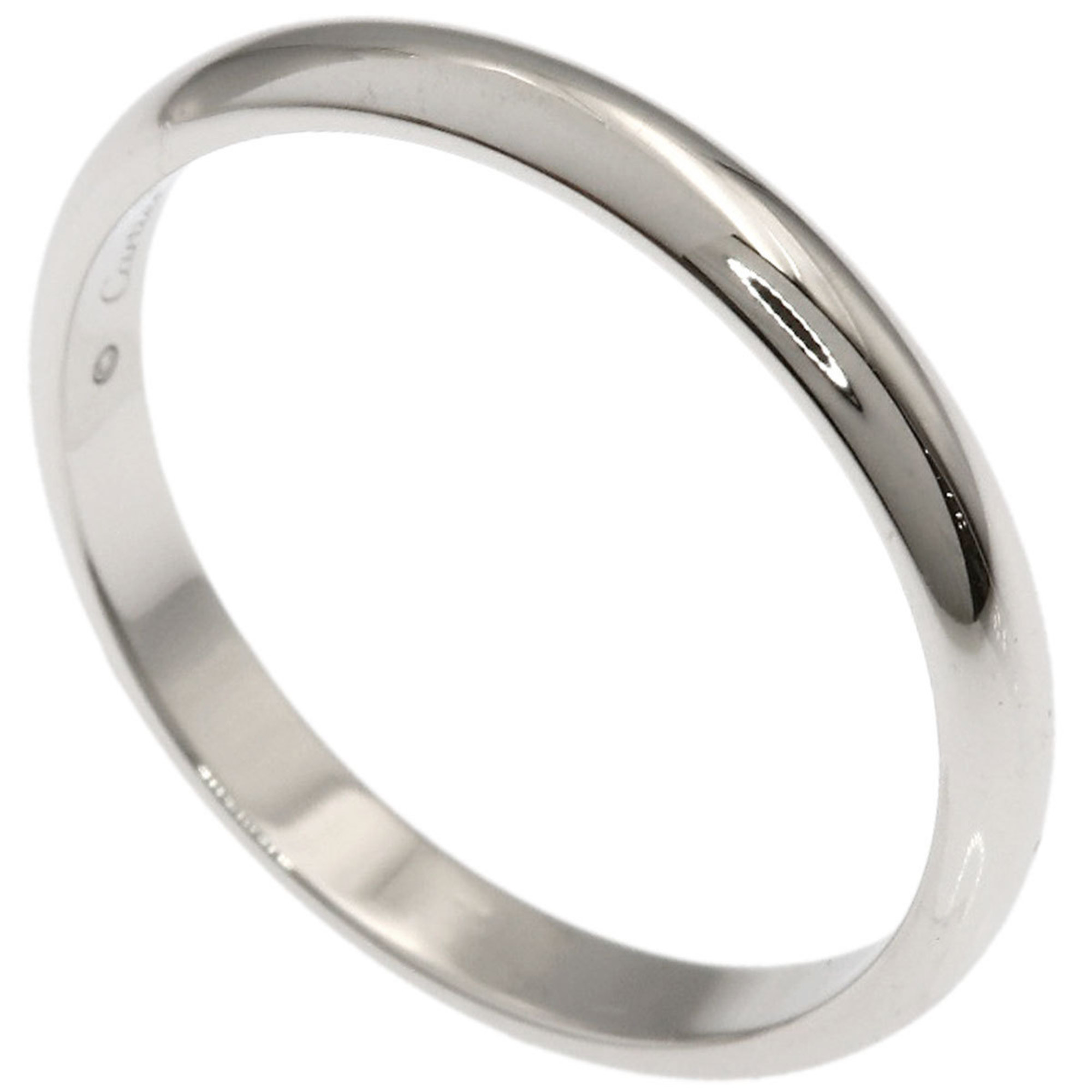 Cartier Classic #52 Ring, Platinum PT950, Women\'s, CARTIER