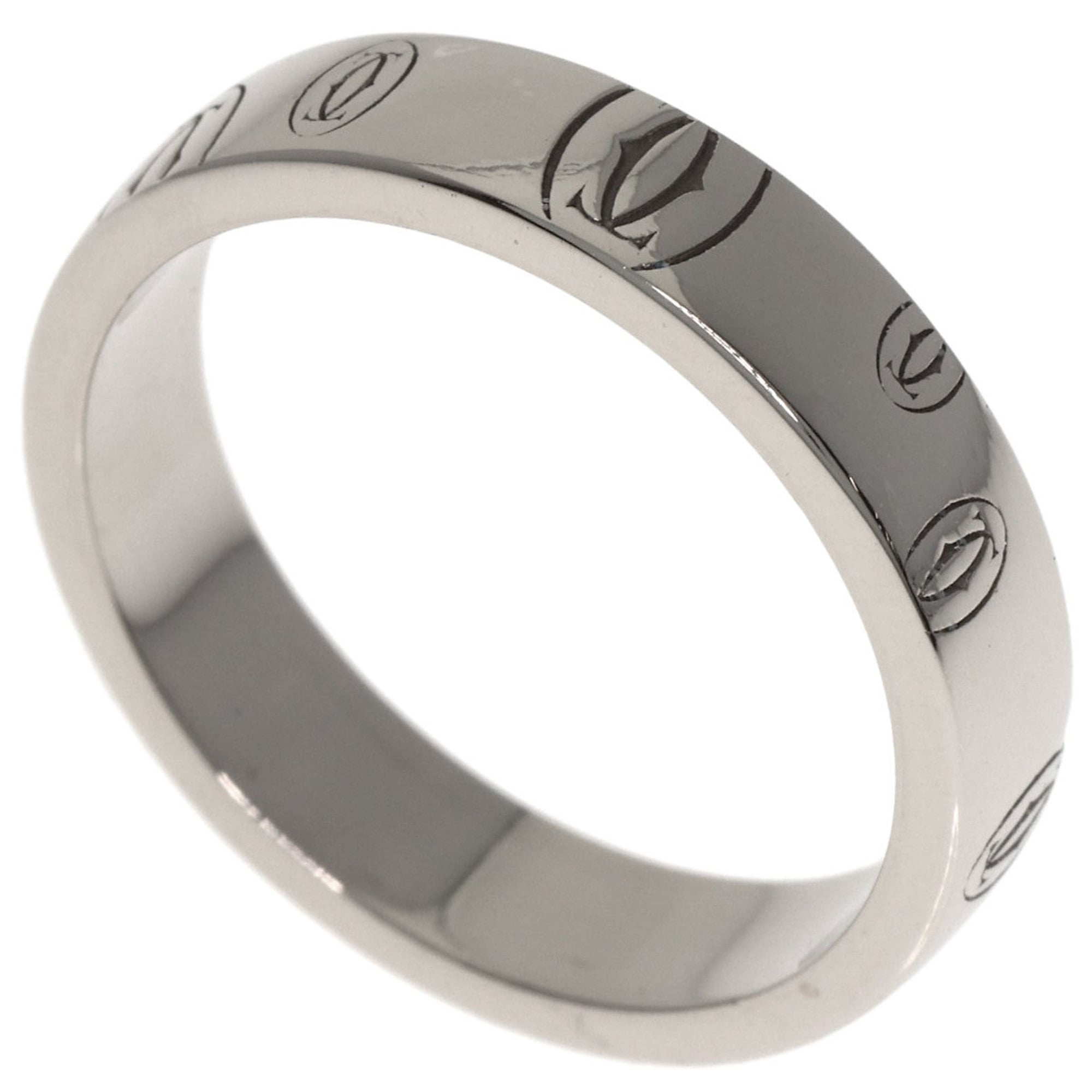Cartier Happy Birthday #49 Ring, 18K White Gold, Women\'s, CARTIER
