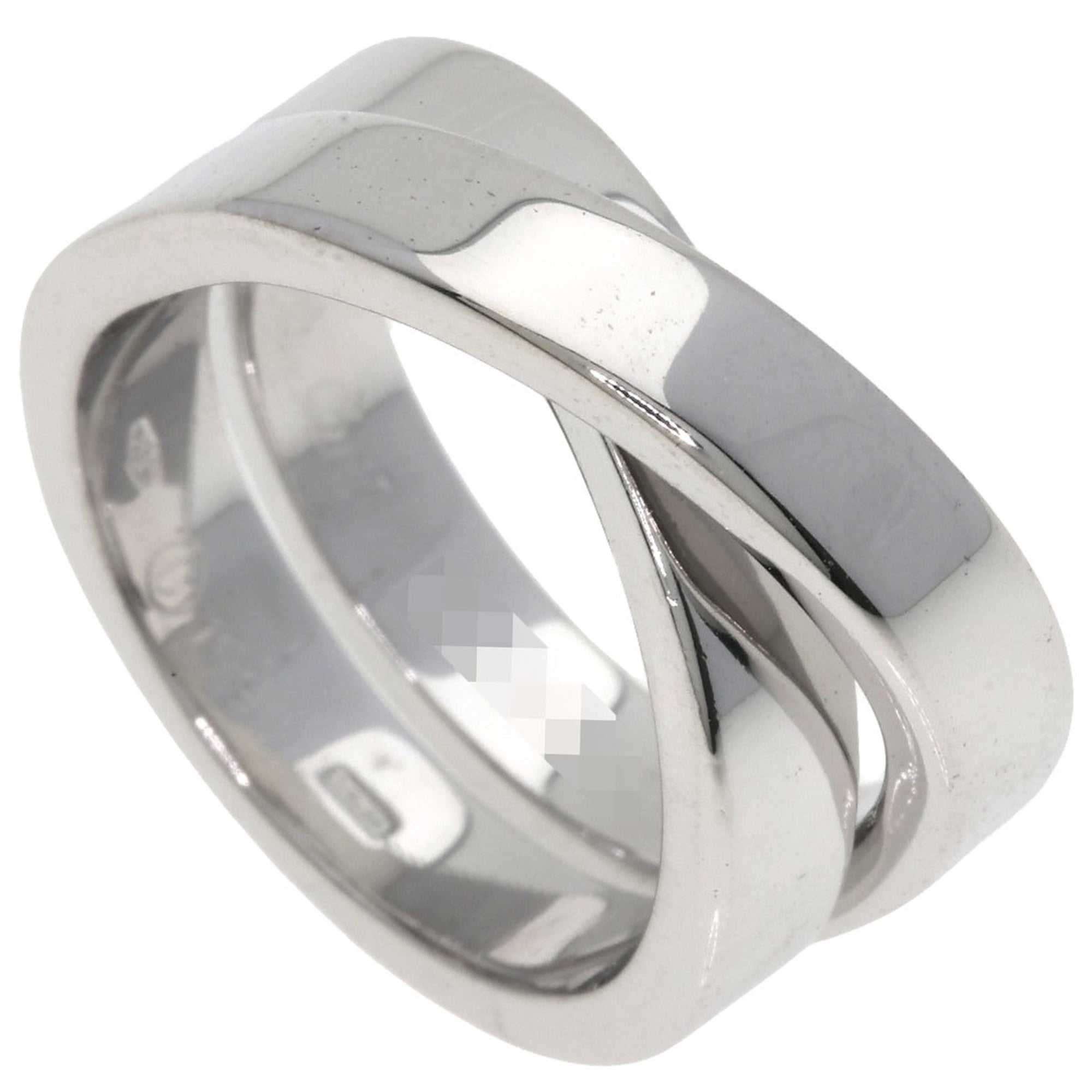 Cartier Paris Ring #50, 18K White Gold, Women\'s Ring, CARTIER