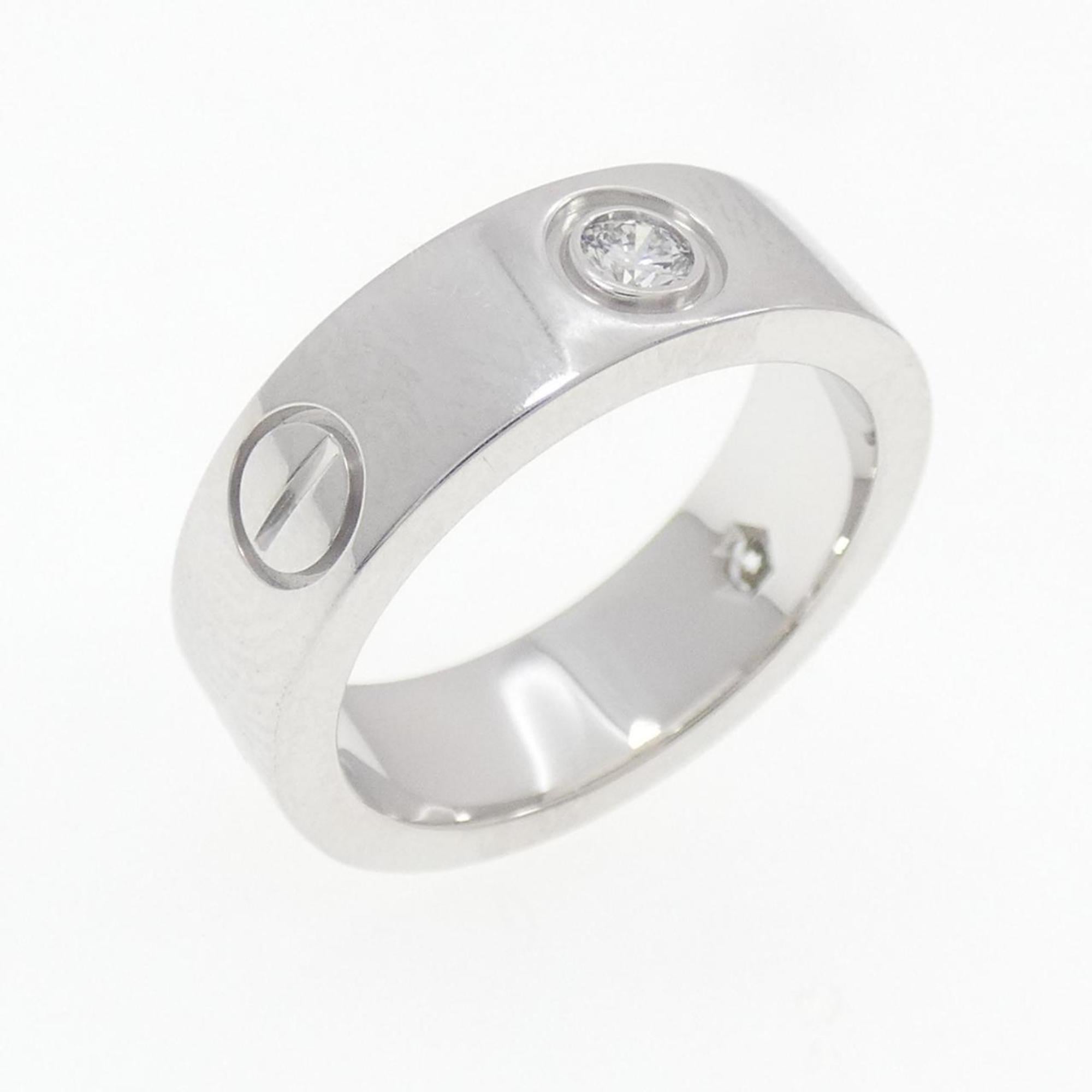 Cartier Love Half Diamond Ring